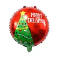 thumbnail image 2 of Merry Christmas Foil Balloons 3 Pack Red Green Xmas Tree Party Decor Balloons, 2 of 3
