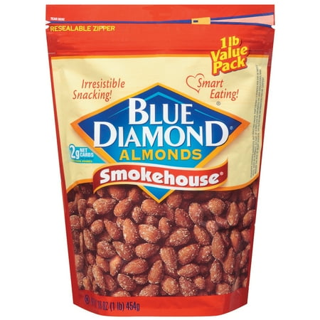 Blue Diamond Smokehouse Value Pk Almonds 16 Oz Bag