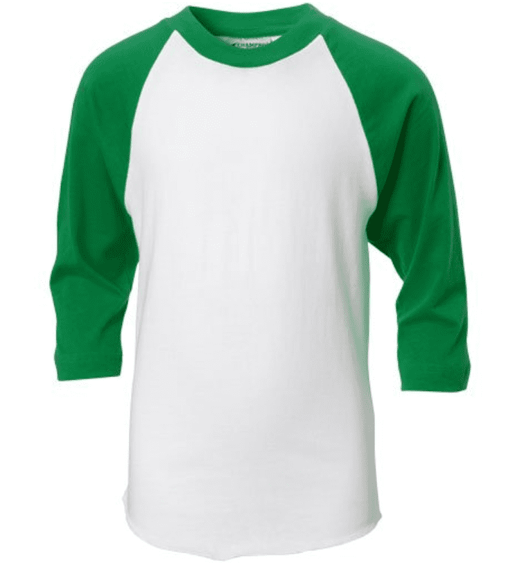 Champro Cotton 3/4 Sleeve Youth Baseball Jersey