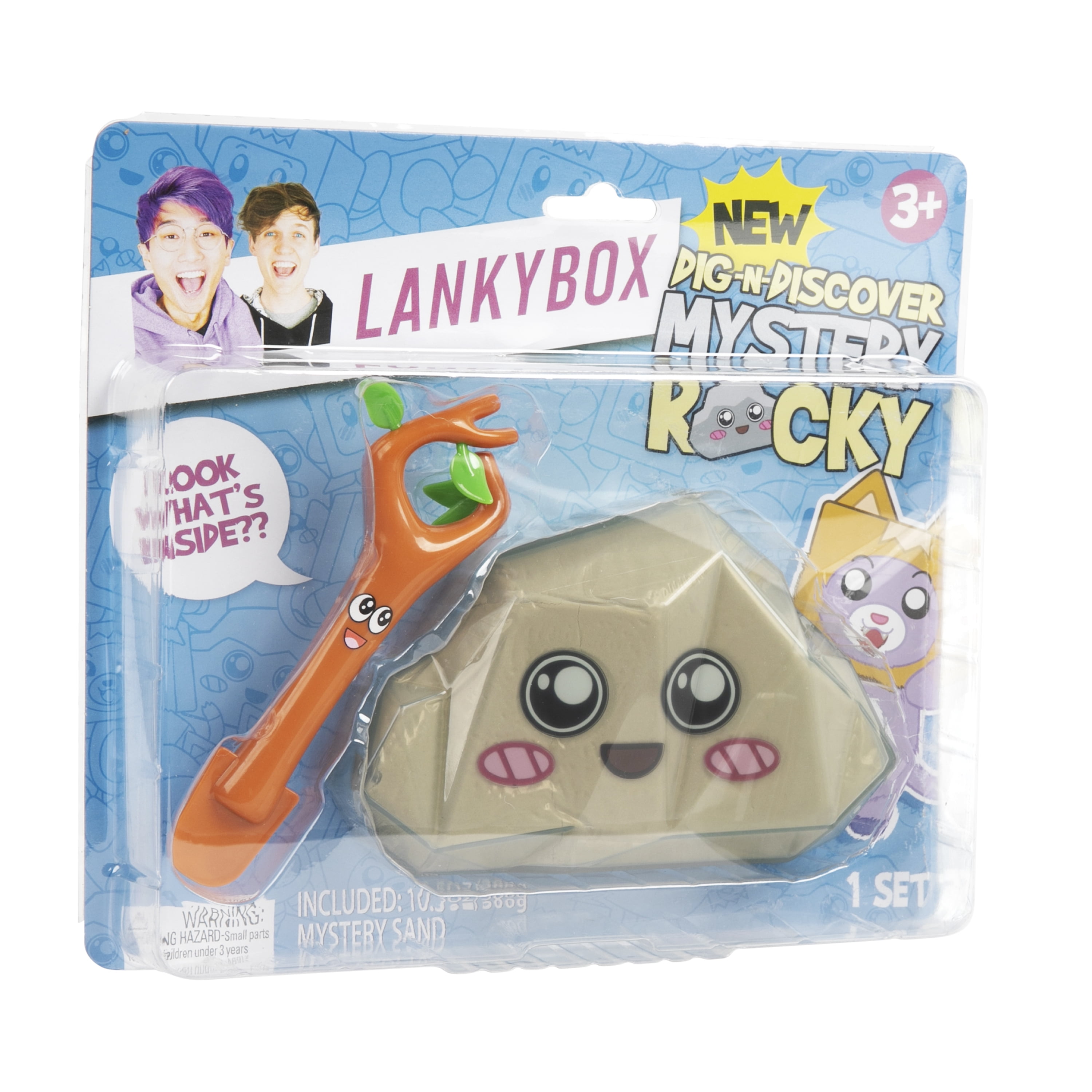LankyBox Dig-n-Discover, Mystery Rocky. Collectible Mini
