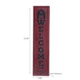 thumbnail image 2 of IH Casa Decor Vertical Embossed Metal Sign Welcome To The Farm, 2 of 3