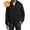 Black, variant on JST73 Hooded Raglan Jacket, True Navy, 3XL, Mens Raincoats