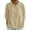 *1-Beige, variant on VBVC Women's Lapel Denim-Look Tops,Ladies 3/4 Sleeve Shirt,Summer Business Blouse For Women,Purple,S-2XL