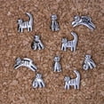 thumbnail image 2 of Cat Pushpins - Silver Finish, 2 of 5