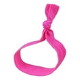 thumbnail image 2 of Hair Ring Seamless High Elasticity Knotted Adjustable Ponytail Holder Colorful Hairs Rope Scrunchies Accessories Multi Color Fushcia, 2 of 7