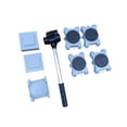 thumbnail image 4 of Deslizadores para mover muebles, elevadores de muebles, herramienta para mover cajones, sofás y refrigeradores 8 piezas, 4 of 8