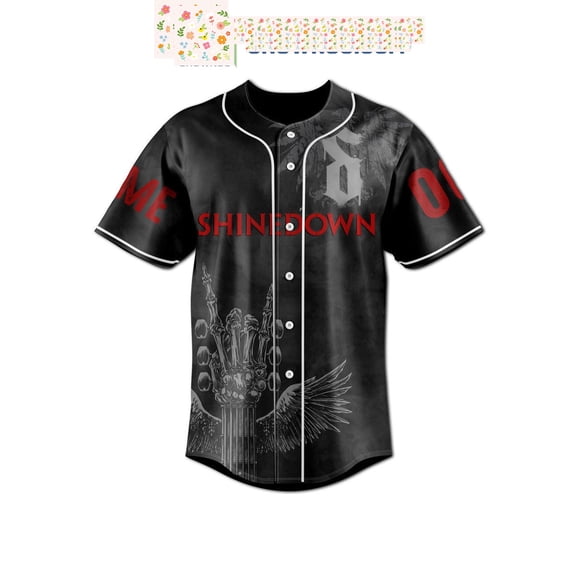Shinedown But Don t You Worry Fan Personalized Baseball Jersey