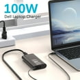 thumbnail image 2 of 100W USB C Laptop Charger, 20V 5A DELL Laptop Charger AC Adapter for Dell Latitude 5420 5520 7420 5400 7300 7275 7280 7200 2-in-1 7285 2-in-1 3120 3300 3301 Power Supply Adapter, 2 of 7