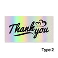 thumbnail image 1 of 50PCS 5*9cm Online Retail Package Inserts Thanks Gorgeous Appreciate Cards Beyond Grateful Labels Thank You For Your Order TYPE 2, 1 of 5