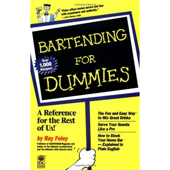 Pre-Owned Bartending For Dummies® Paperback