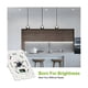 thumbnail image 3 of LED Dimmer Switch, Flush-Mounted Dimmer for Dimmable LED and Halogen, 5-300 W Dimmer Switch LED, Ph, 3 of 5