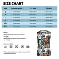 thumbnail image 5 of Yiaed Four Running Horses Print Men's Singlet Vests Summer Running Muscle Tank Tops Gym Undershirt Round Neck Sleeveless for man, 5 of 5