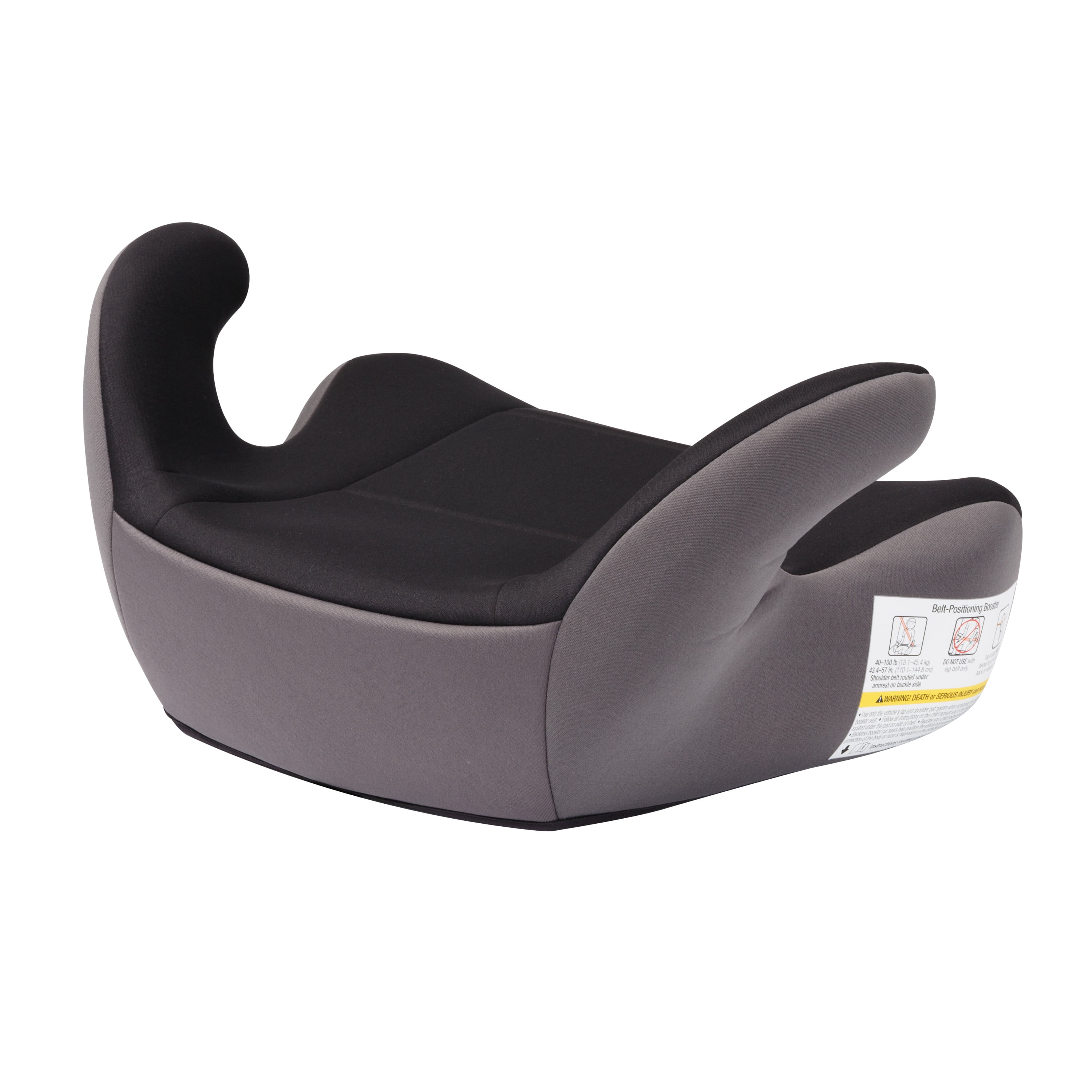 Cosco Kids Rise LX Toddler Booster Car Seat, Fossil Black