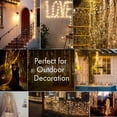 thumbnail image 3 of USB LED Light String Home Office Garden Waterproof Remote Control Timer Lamp String 10m 100LEDs Warm White, 3 of 7