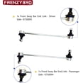 thumbnail image 4 of Frenzybro MS30194 MS30195 K750094 K750095 Front Lower Left Right Control Arm w/Ball Joints Sway Bar Link Replacement for 2008-2015 Nissan Rogue, 4 of 5