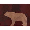 thumbnail image 2 of Phillip, Jamie 18x15 White Modern Wood Framed Museum Art Print Titled - Bear, 2 of 4