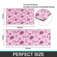 thumbnail image 7 of Pink Breast Cancer and Pioneer Flower Kitchen Rugs Sets Of 2,Anti Fatigue Kitchen Mat Rugs Non Slip Washable,Decorative Kitchen Floor Mats for Kitchen,Sink,Laundry,17"x30"+17"x47", 7 of 7