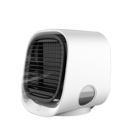 

Mini Air Cooler Desktop Electric Fan Humidify Air Cooling Fan Multi-function Cooler Mute Working