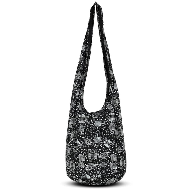 Tu acogedor bolso bandolera Boho bolso de algodón hecho a mano para unisex