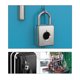 thumbnail image 4 of Teissuly Clearance Fingerprint Padlock, Smart Keyless Lock,Locker Lock, Biometric Metal Keyless Thumbprint Lock, Water Proof, USB Rechargeable,For Locker, Backpack, Suitcase(Silver, ) Teissuly WER2023081500739, 4 of 6