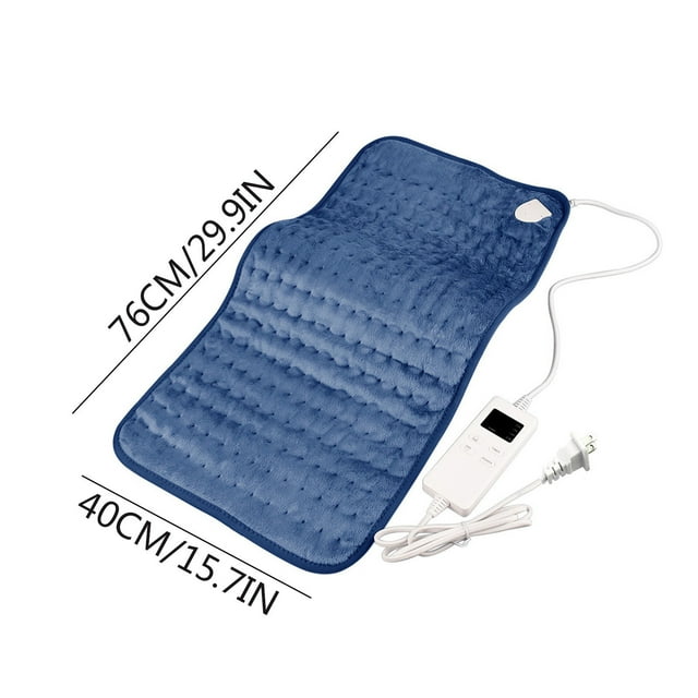 Couverture de Contrôle de Température Intelligent 76X40Cm Compresse Chaude Domestique Couverture Chauffante Couverture de Réchauffement