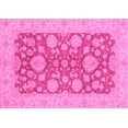 thumbnail image 1 of Ahgly Company Indoor Rectangle Abstract Pink Modern Area Rugs, 8' x 10', 1 of 4