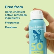 Blue Lizard Kids SPF 50 Mineral Sunscreen Spray, Broad Spectrum, 5 oz