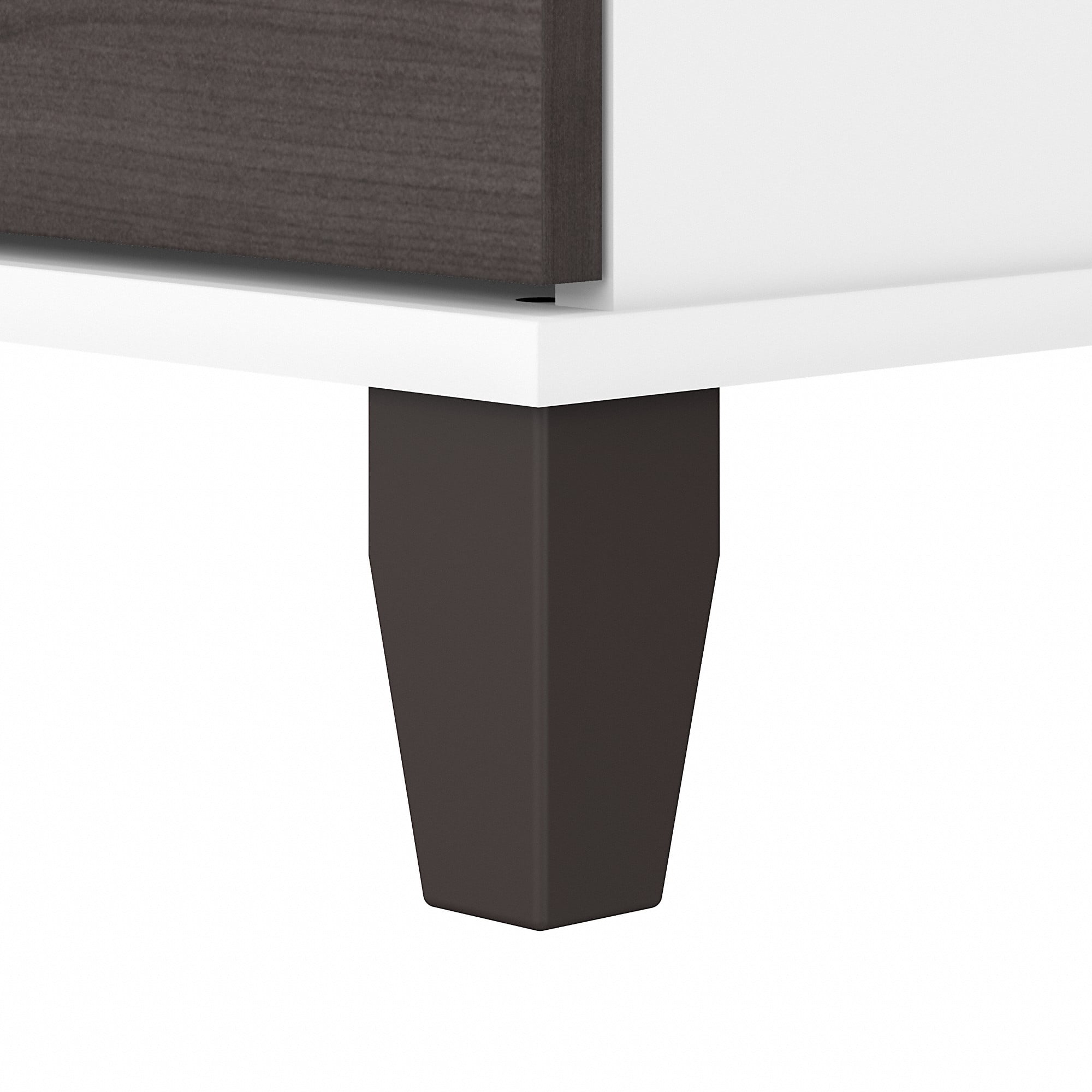 Bush Furniture Somerset Lateral File Cabinet, 2 Drawer, Storm Gray & White