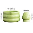 thumbnail image 2 of Dvumao Ceramic Sand Dots Glaze Matcha Bowl With Spout Matcha Tea Set Tea Xianli Set, 2 of 5