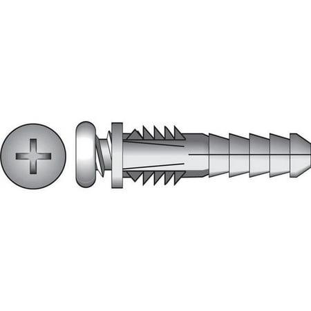 

12-14-16 Plastic Anchor with Screw - Card of 20- pack of 5