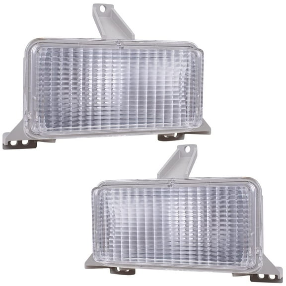 EPIC LIGHTING OE Style Halogen Signal Lights Assembly Replacement for CHEVROLET 83-88 C/K TRUCK SUBURBAN [ GM2520122 915908 ] Pair