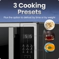 thumbnail image 3 of Horno microondas Chefman 0.7 pies³ 700 W acero inoxidable 120 V, 3 of 8