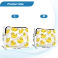 thumbnail image 4 of FORMRS 13-13.3 inch Laptop Sleeve Case Soft Carrying Quilted Computer Bag Cover, Yellow Rubber Ducks, 4 of 7