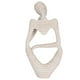thumbnail image 5 of Estatuilla de estatua de pensador de resina, artesanías de decoración coleccionables para escritorio de estantería de oficina en casa, 5 of 14