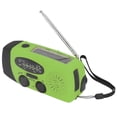 thumbnail image 4 of Radio solar al aire libre, manivela solar Radio de emergencia Radio linterna Salida de alta intensidad Jadeshay A, 4 of 8