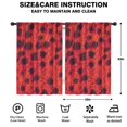 thumbnail image 2 of Blackout Kids Curtains,Leopard Print Childrens Insulated Curtains Set Of 2,Bedroom Essentials,Toddler Room Decor 42"x63"(106x160cm), 2 of 4
