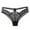 Black, variant on Bigersell Seamless Underwear Women Clearance Womens High Waisted Underwear Thong Panty Style P-468 Nylon Brief Panties Cotton Thongs Briefs Mid Waist Women's Briefs White M