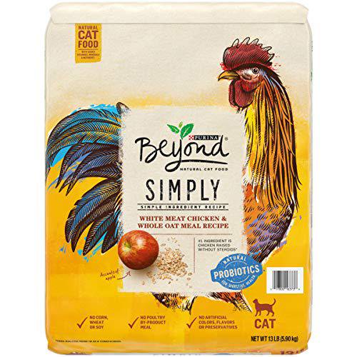 purina beyond natural limited ingredient dry cat food, simply white