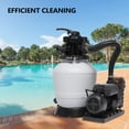 thumbnail image 2 of Katxon Sand Pool Filter 13in Tank With 3/4HP Pool Pump, Max 3435GPH for Pools Up to 11000GAL, 7-Way Valve, 24H Timer Above Ground Inground Swimming Pool Pump, 2 of 7