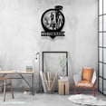 thumbnail image 2 of Craftnamesign Custom Surveyor Engineer Metal Wall Art Led Light, Custom Geodetic Device Name Sign, 2 of 5