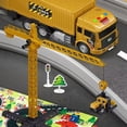 thumbnail image 4 of Esaierr Kids Baby Construction Toys Set Truck Storage Container Transport Car Toys Mini Alloy Construction Car Toys for Age 3 4 5 6 7 Kids Toddler Boys Girls Birthday Party Favo, 4 of 8