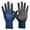 Dark Blue, variant on Qear 3-Pair General Purpose Work Safety Gloves, Nitrile Rubber, Medium