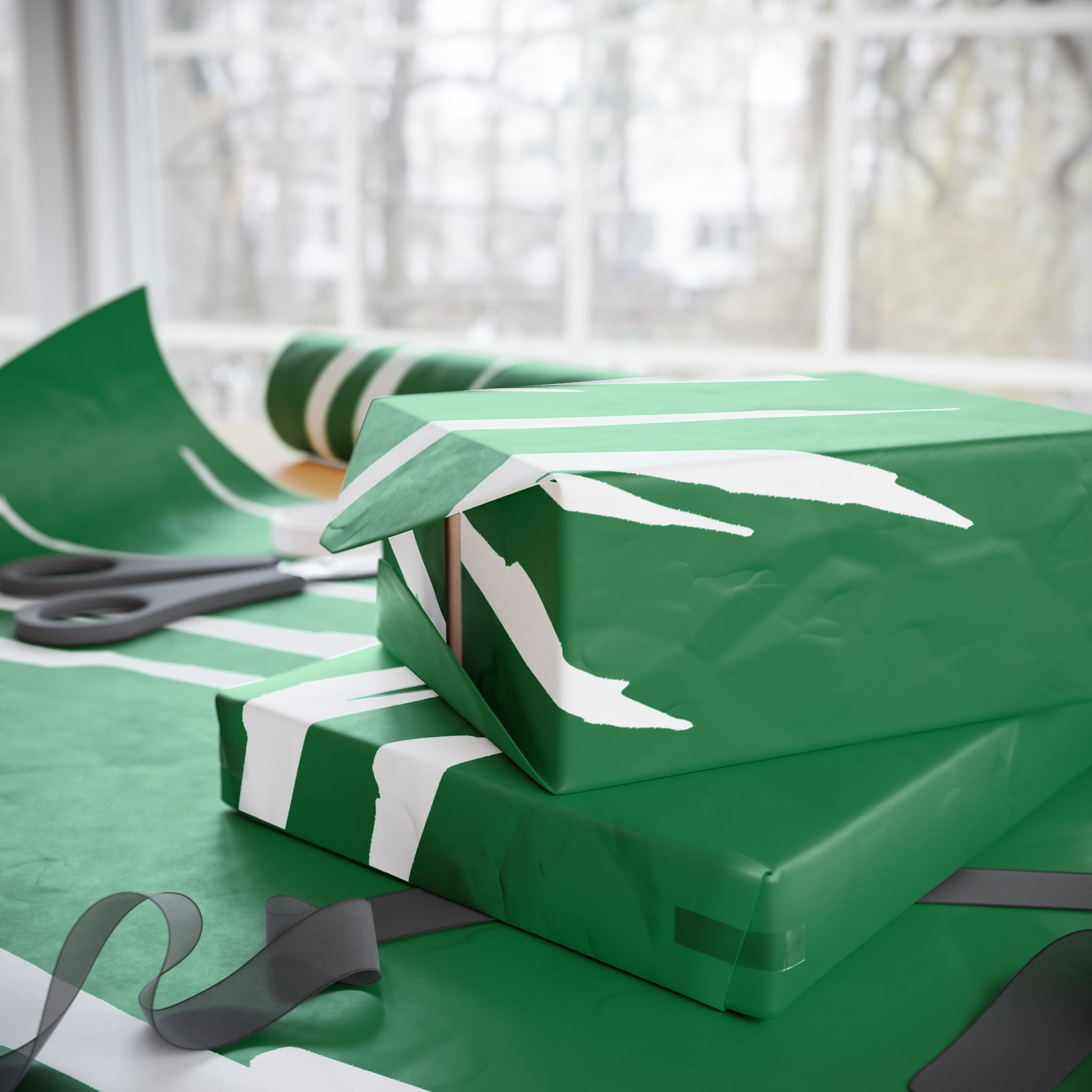 Effete Feline Claw Marks Scratch Gift Wrap Papers