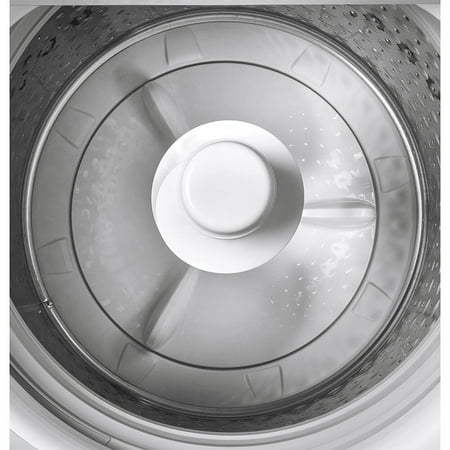 GE - 4.6 Cu. Ft. High-Efficiency Top Load Washer with FlexDispense - Diamond Gray