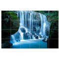 thumbnail image 1 of Waterfall Picture Ceramic Tile Mural Kitchen Backsplash Bathroom Shower, 406200, 1 of 3