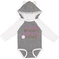 thumbnail image 3 of Inktastic Future Softball Player Girls Girls Long Sleeve Baby Bodysuit, 3 of 5