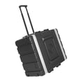 thumbnail image 6 of Sound Town Lightweight 6U PA DJ Rack/Flight/Road Case with 5U Rack Space, ABS Construction, 19” Depth, Retractable Handle, Wheels and Heavy-Duty Latches (STRC-A6UT), 6 of 8