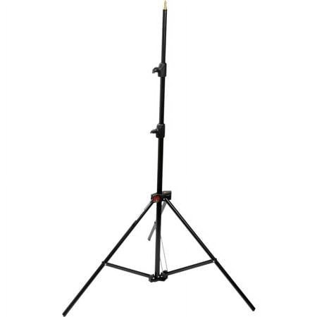 UPC: 0719821301523 | 1052BAC 93  Air Cushioned Aluminum Compact Stand with 3-Sections & 2 Risers  Black