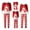 A-Red C, variant on Christmas Pajamas for Family Christmas Pjs Matching Sets Matching Outfits