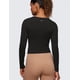thumbnail image 2 of Remera corta de manga larga Butterluxe CRZ YOGA negra M, 2 of 7